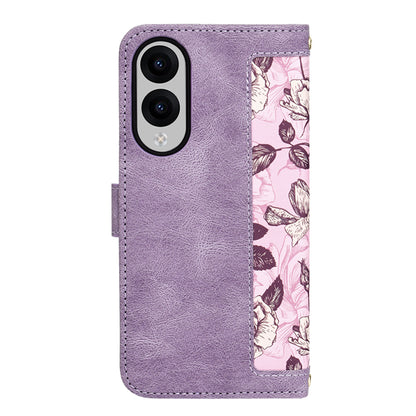 Coque pour Samsung Galaxy S25 Edge S937, Techsuit, FlipCraft, Violet