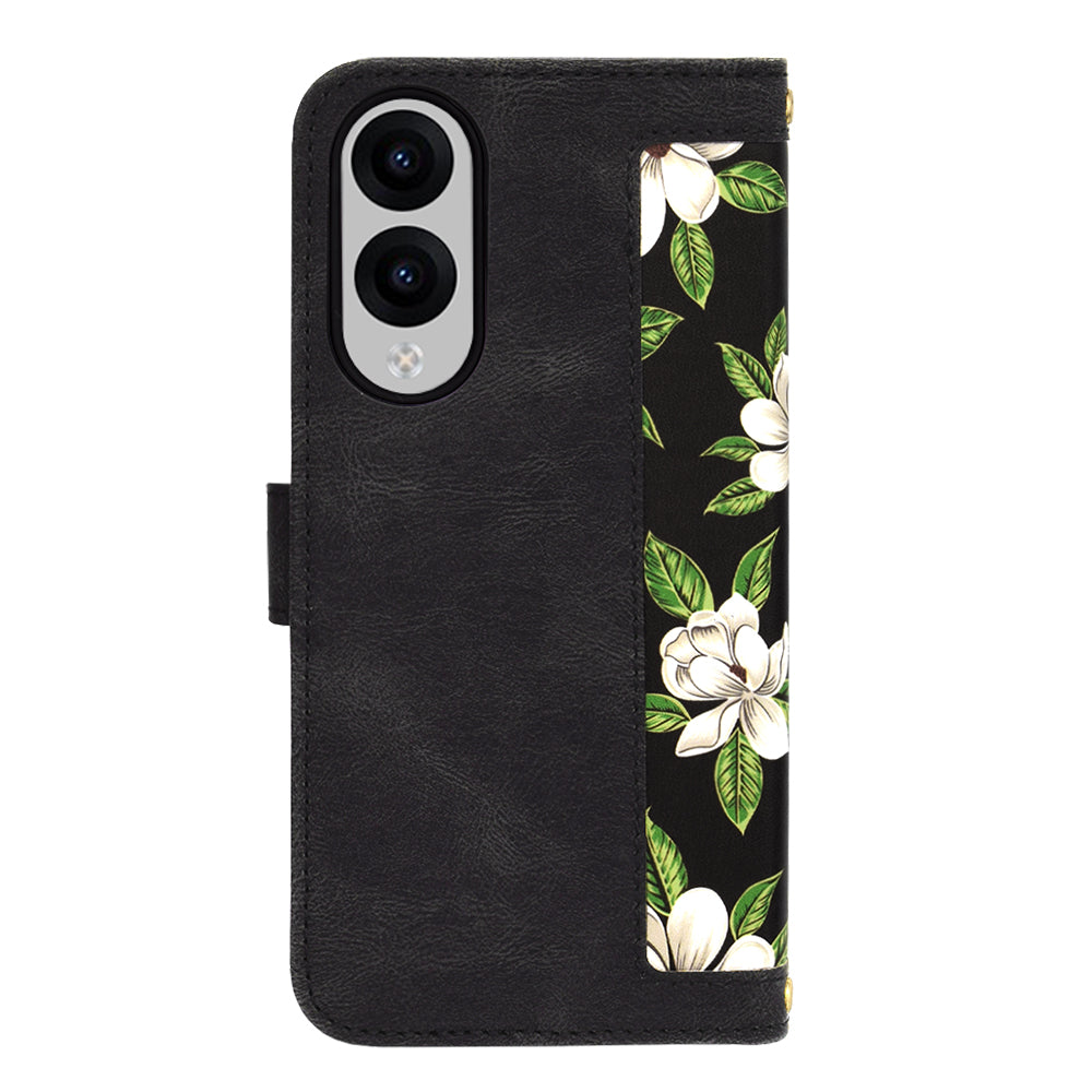 Coque pour Samsung Galaxy S25 Edge S937, Techsuit, FlipCraft, Noire