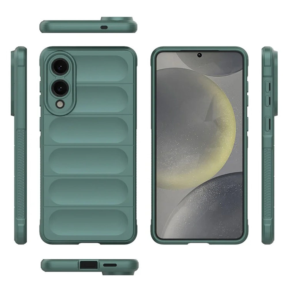 Coque pour Samsung Galaxy S25 Edge S937, Techsuit, Magic Shield, Noire
