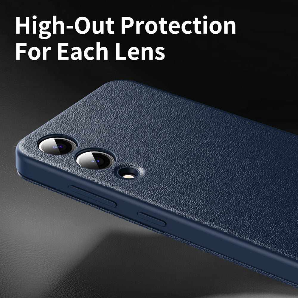 Coque pour Samsung Galaxy S25 Edge S937, Techsuit, SmartView, Bleue