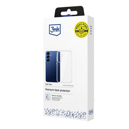Étui pour Samsung Galaxy S25 FE, 3MK, Clair, Transparent