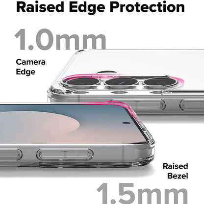 Coque pour Samsung Galaxy S25 FE, Ringke, Fusion, Transparente
