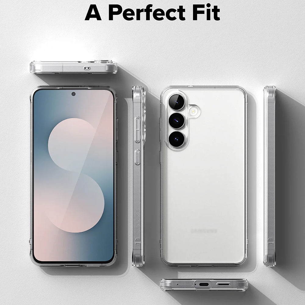 Case for Samsung Galaxy S25 FE, Ringke, Fusion, Matte Transparent