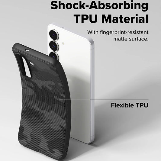 Coque pour Samsung Galaxy S25 FE, Ringke, Onyx, Camouflage