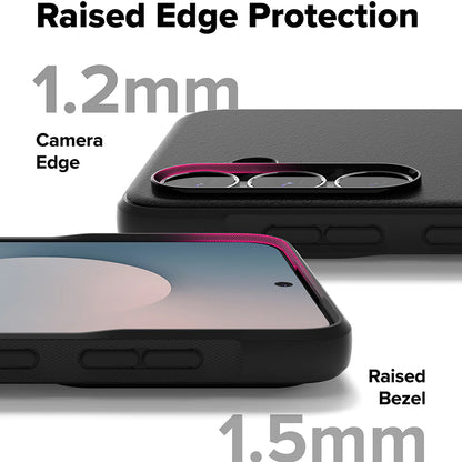 Coque pour Samsung Galaxy S25 FE, Ringke, Onyx, Noire