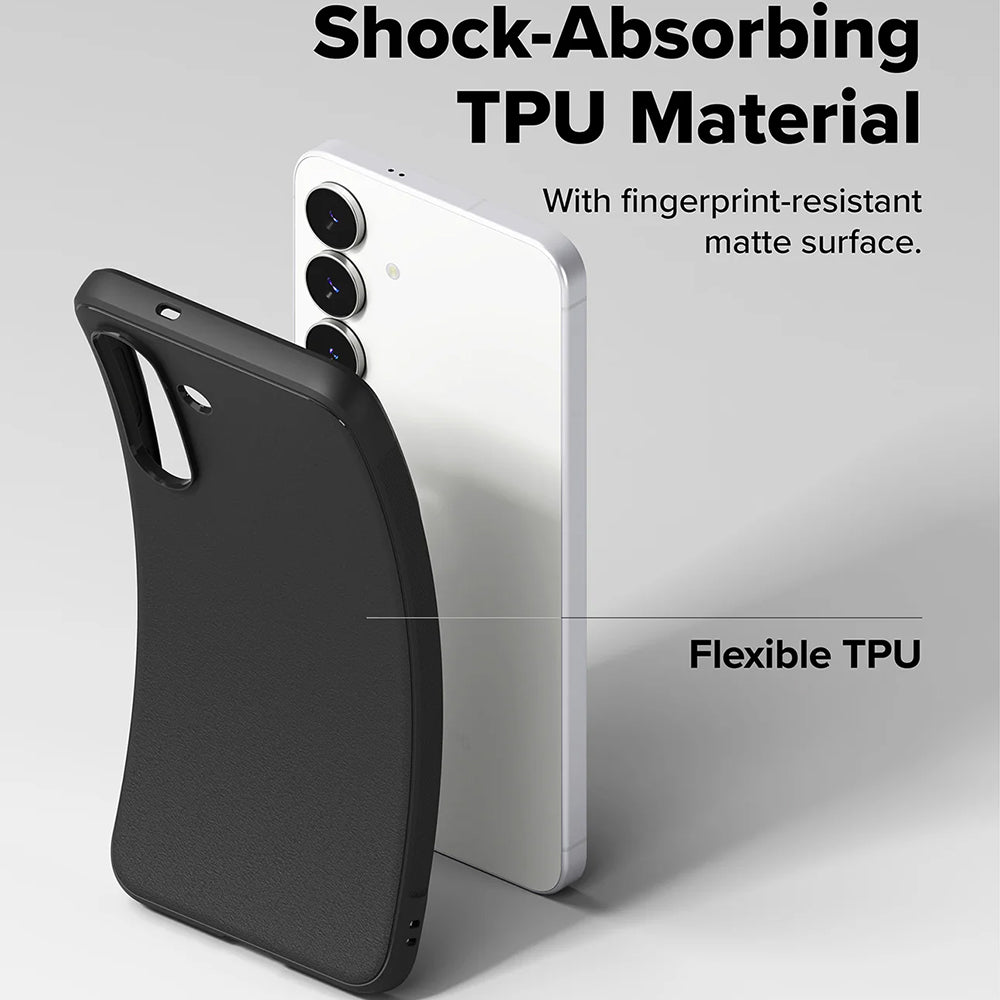 Coque pour Samsung Galaxy S25 FE, Ringke, Onyx, Noire