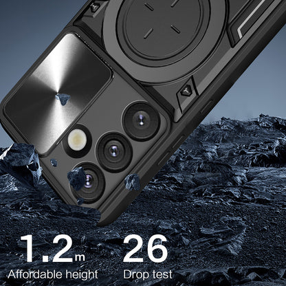 Case for Samsung Galaxy S25 FE, Techsuit, CamGuard Pro, Purple