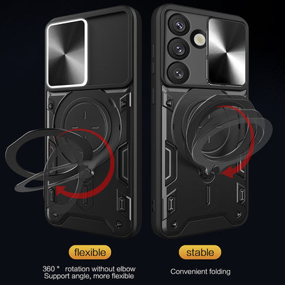 Case for Samsung Galaxy S25 FE, Techsuit, CamGuard Pro, Pink