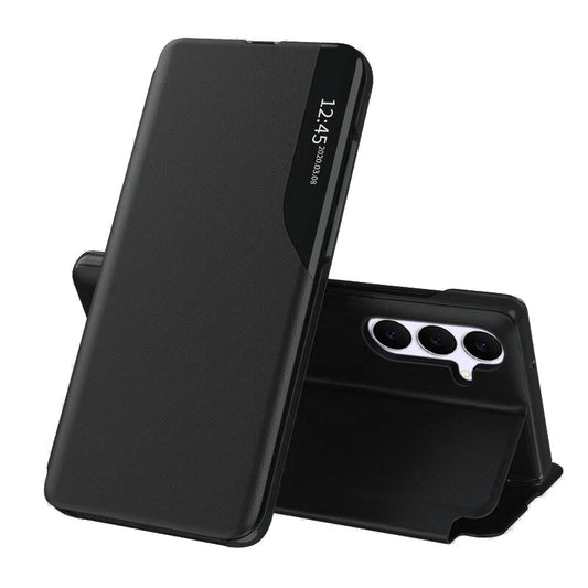 Coque pour Samsung Galaxy S25 FE, Techsuit, eFold, Noire