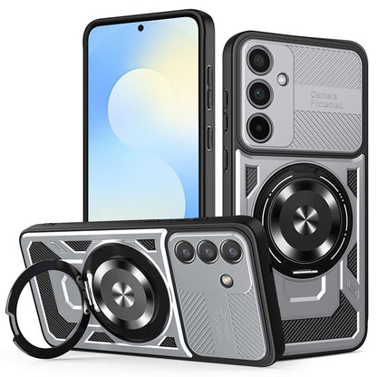 Case for Samsung Galaxy S25 FE, Techsuit, RuggedCam, Gray