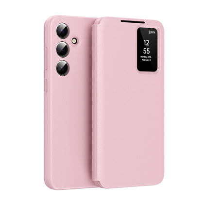 Coque pour Samsung Galaxy S25 FE, Techsuit, SmartView, Rose