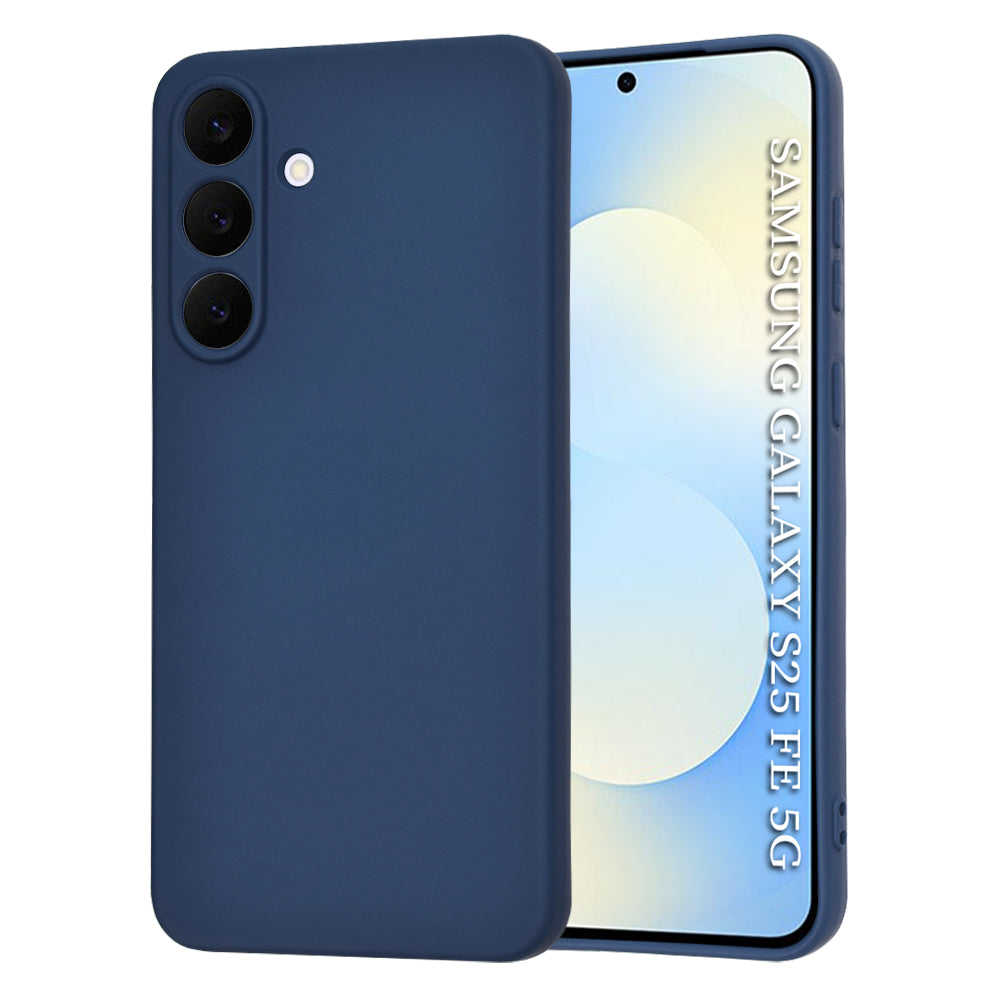 Coque pour Samsung Galaxy S25 FE, Techsuit, SoftFlex, Bleu marine