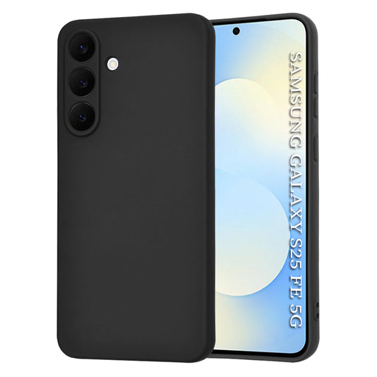 Coque pour Samsung Galaxy S25 FE, Techsuit, SoftFlex, Noire