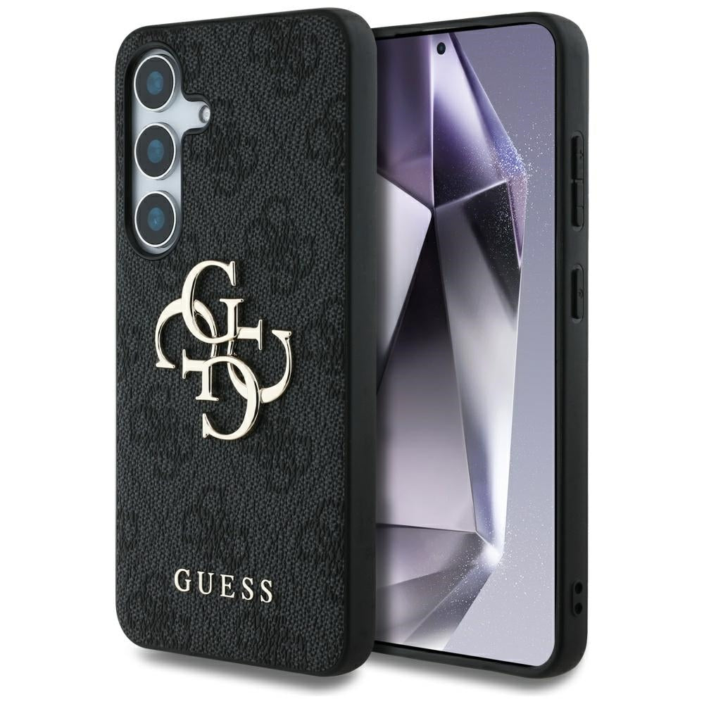 Étui pour Samsung Galaxy S25+ S936, Guess, 4G Big Logo, Noir