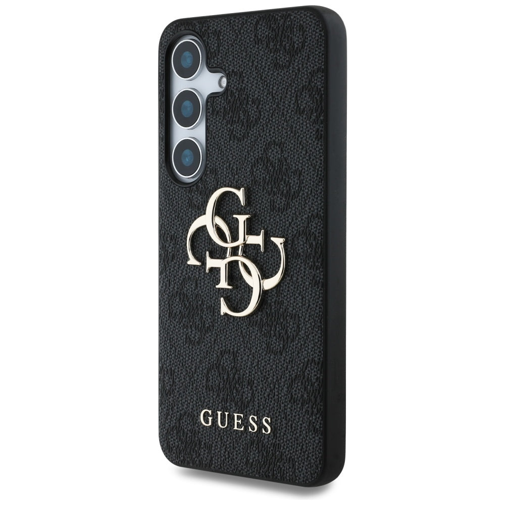 Étui pour Samsung Galaxy S25+ S936, Guess, 4G Big Logo, Noir
