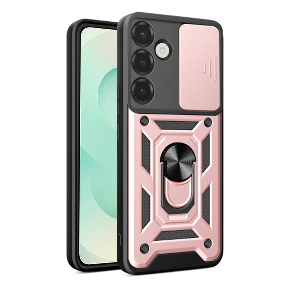 Coque pour Samsung Galaxy S25+ S936, Techsuit, CamShield, Rose