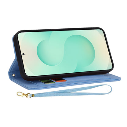 Coque pour Samsung Galaxy S25+ S936, Techsuit, FlipCraft, Bleu