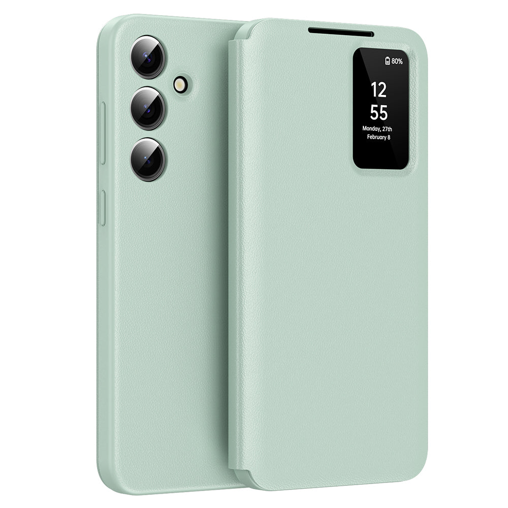 Coque pour Samsung Galaxy S25+ S936, Techsuit, SmartView, Vert