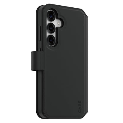 Étui pour Samsung Galaxy S25 S931, PanzerGlass, Fonction Care Tango Two-in-One, Noir