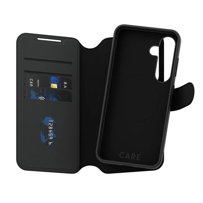Étui pour Samsung Galaxy S25 S931, PanzerGlass, Fonction Care Tango Two-in-One, Noir