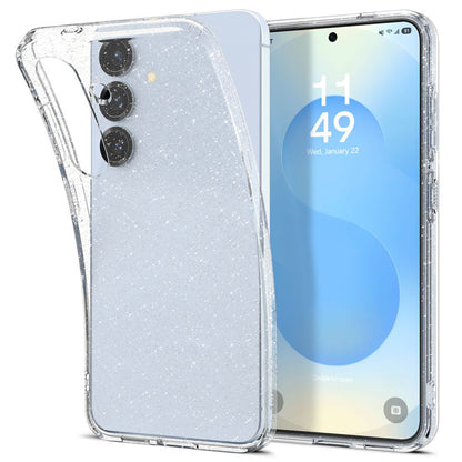 Housse pour Samsung Galaxy S25 S931, Spigen, Liquid Crystal Glitter, Transparente ACS08997