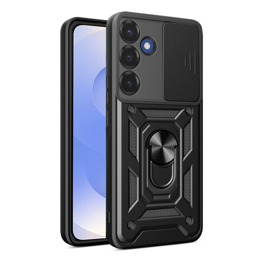 Coque pour Samsung Galaxy S25 S931, Techsuit, CamShield, Noire