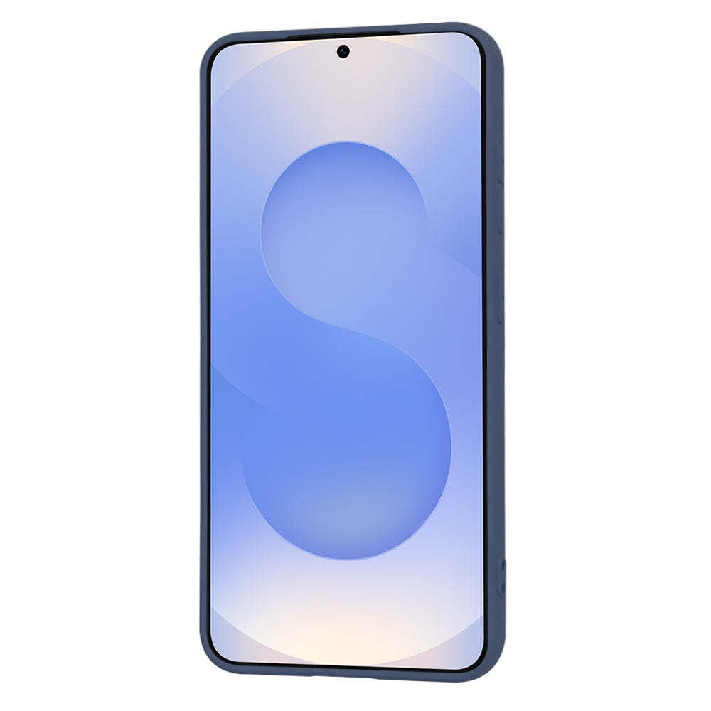 Coque pour Samsung Galaxy S25 S931, Techsuit, SoftFlex, Bleu marine