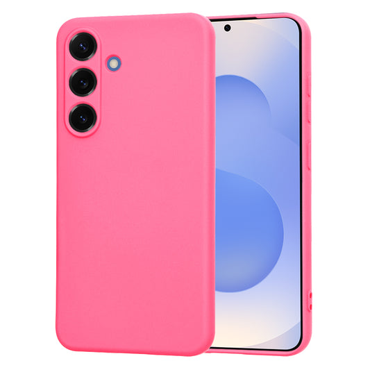 Coque pour Samsung Galaxy S25 S931, Techsuit, SoftFlex, Rose Foncé
