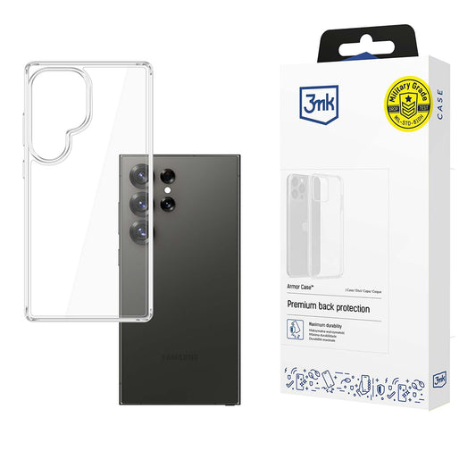 Coque pour Samsung Galaxy S25 Ultra S938, 3MK, Armor, Transparente