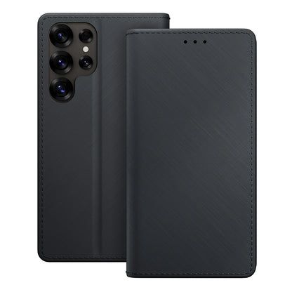 Coque pour Samsung Galaxy S25 Ultra S938, 3MK, Portefeuille, Noire