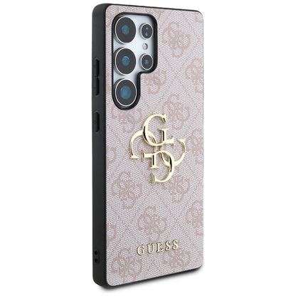Étui pour Samsung Galaxy S25 Ultra S938, Guess, 4G Big Logo, Rose
