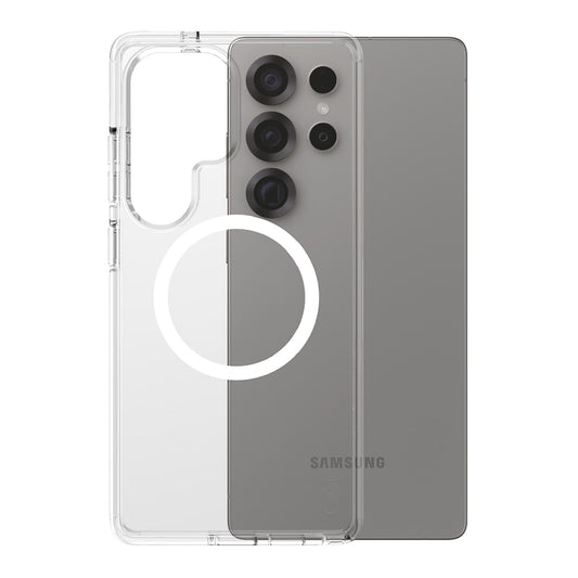Case for Samsung Galaxy S25 Ultra S938, PanzerGlass, Urban Combat Care, White Transparent