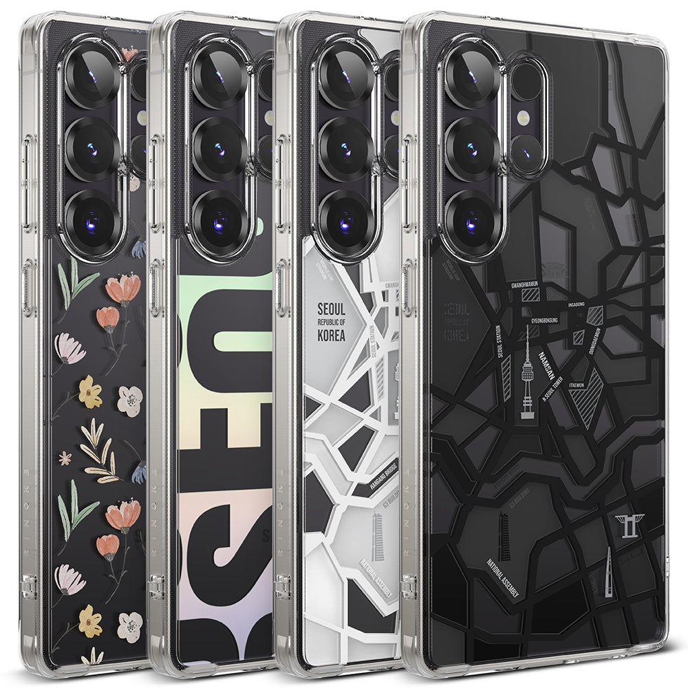 Case for Samsung Galaxy S25 Ultra S938, Ringke, Fusion Design, Multicolor