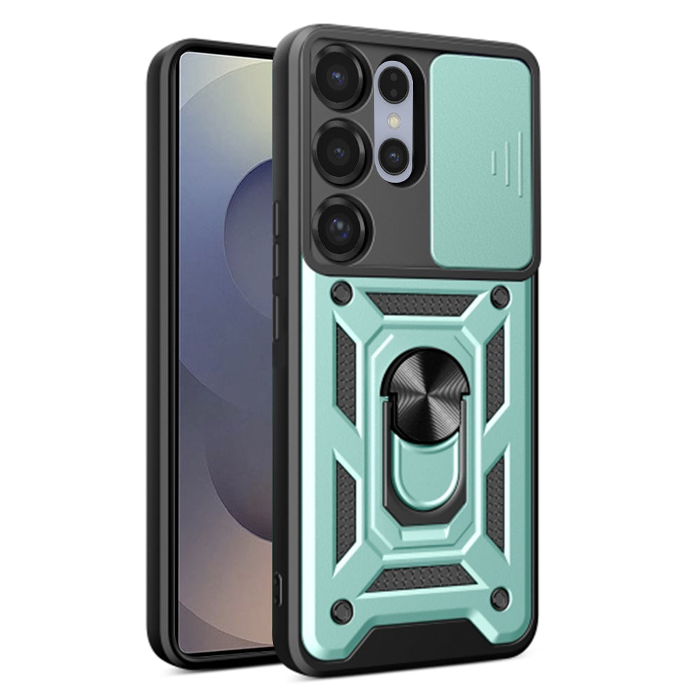Coque pour Samsung Galaxy S25 Ultra S938, Techsuit, CamShield, Vert