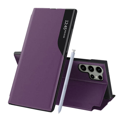 Coque pour Samsung Galaxy S25 Ultra S938, Techsuit, eFold, Violet
