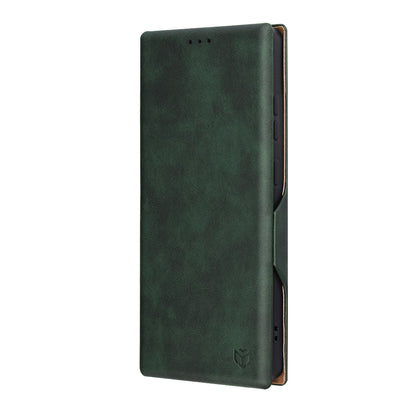 Coque pour Samsung Galaxy S25 Ultra S938, Techsuit, Safe Wallet Plus, Vert