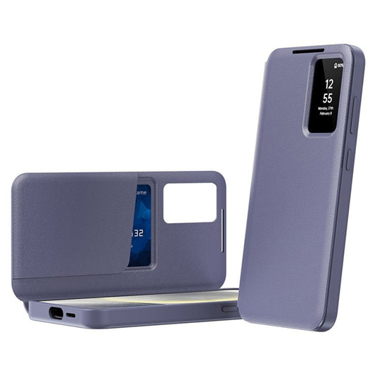 Coque pour Samsung Galaxy S25 Ultra S938, Techsuit, SmartView, Violet