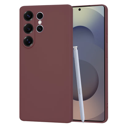 Coque pour Samsung Galaxy S25 Ultra S938, Techsuit, SoftFlex, Bordeaux