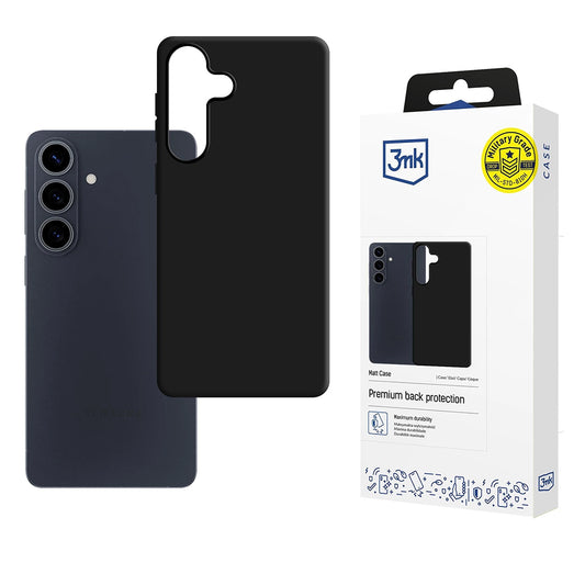 Étui pour Samsung Galaxy S26 S942, 3MK, Noir Mat