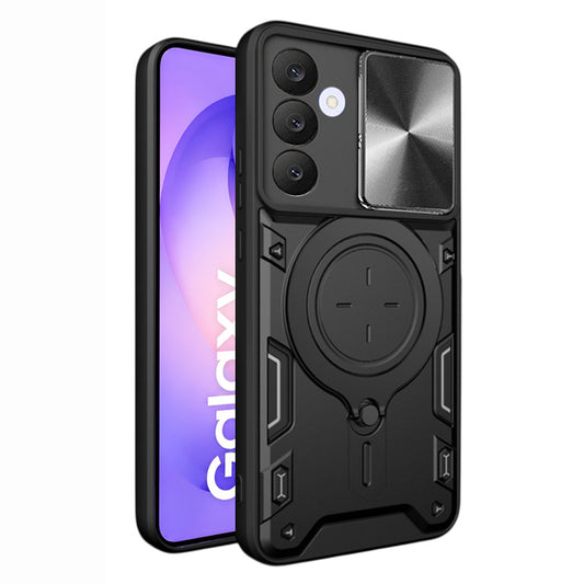 Coque pour Samsung Galaxy S26 FE / S25 FE, Techsuit, CamGuard Pro, Noire