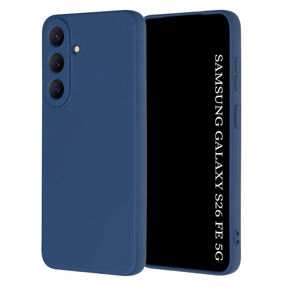 Coque pour Samsung Galaxy S26 FE / S25 FE, Techsuit, SoftFlex, Bleu marine