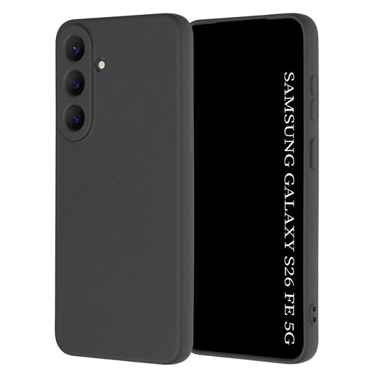 Coque pour Samsung Galaxy S26 FE / S25 FE, Techsuit, SoftFlex, Noire