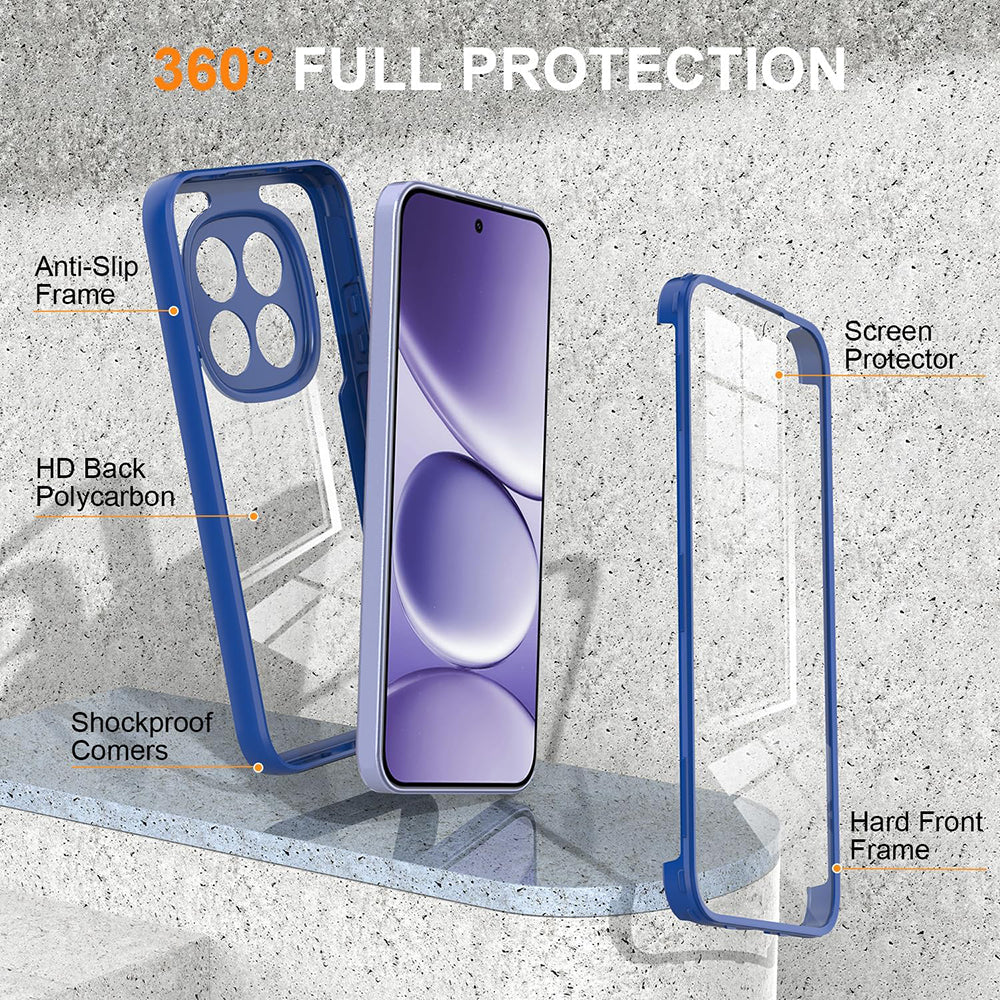 Case for Samsung Galaxy S26 FE S741, Techsuit, ColorVerse 360, Blue