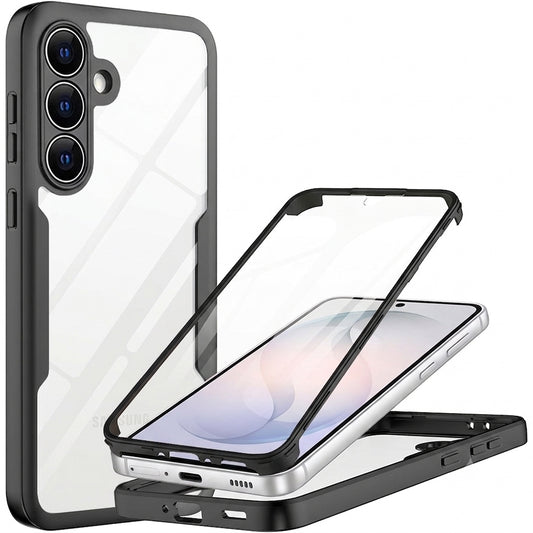 Coque pour Samsung Galaxy S26 FE S741, Techsuit, ColorVerse 360, Noire