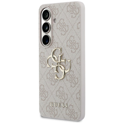 Étui pour Samsung Galaxy S26 Plus S947, Guess, 4G Big Logo, Rose