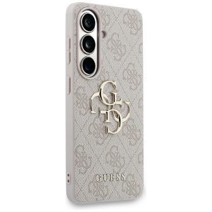 Étui pour Samsung Galaxy S26 Plus S947, Guess, 4G Big Logo, Rose