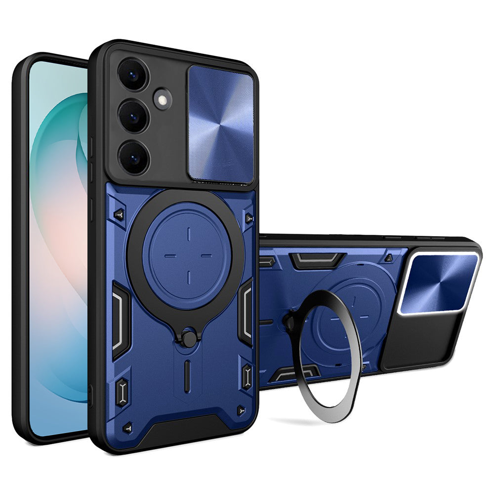 Coque pour Samsung Galaxy S26 Plus S947, Techsuit, CamGuard Pro, Bleue