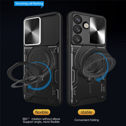 Étui pour Samsung Galaxy S26 Plus, Techsuit, CamGuard Pro, Rouge