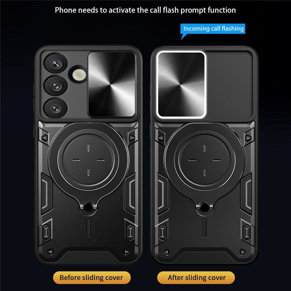 Étui pour Samsung Galaxy S26 Plus, Techsuit, CamGuard Pro, Rouge