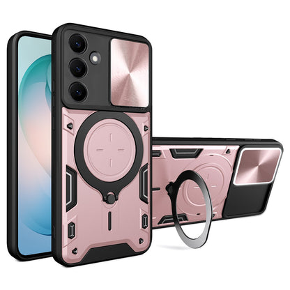 Étui pour Samsung Galaxy S26 Plus, Techsuit, CamGuard Pro, Rose Doré